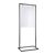 Porte-affiche sur pied Dekor Sway A1 noir 