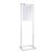 Porte-affiche sur pied Dekor Sway A2 null