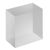 Bloc acrylique, transparent 75 x 75 x 40 mm