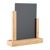 Porte-menu en bois avec ardoise null | A5