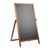 Stop-trottoir bois FLIP, 490 x 890 mm aspect bois 