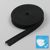 Bande de fixation de biais, polyester, 20 mm (rouleau de 25 m) noir 
