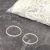 Elastiques en caoutchouc, blanc 50 mm | 1.5 mm