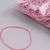 Elastiques en caoutchouc, rouge 60 mm | 1 mm