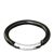 Mousquetons, rond, 38 mm, aluminium, noir noir 