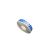 Pastilles adhésives en tissu, bleu foncé 15 mm | 5000 pcs