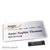 Porte-badges avec épingle aluline plus 76 x 38 mm  | argent 