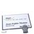 Porte-badges avec pince Vista 40 75 x 47 mm  | anthracite 