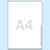 Chemises en coin pour format A4, transparent lisse  | 150 µm