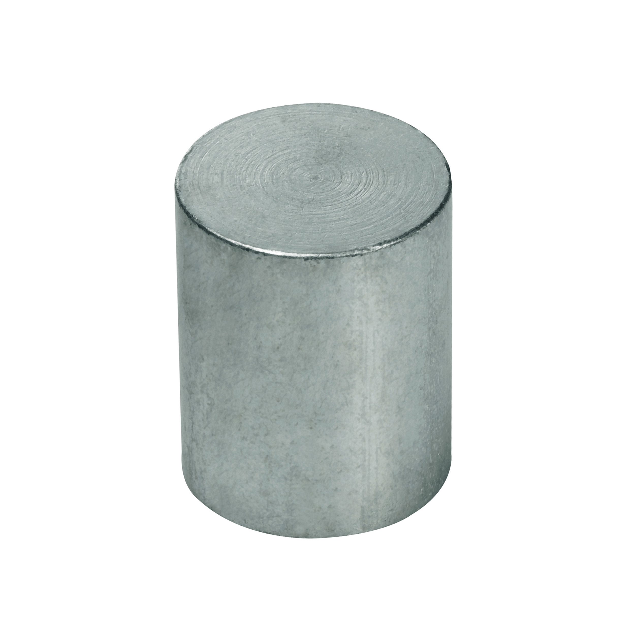 2 Aimants Cylindriques AlNiCo 12,5 Mm X 16 Mm Filetage M4 - Laqués Rouge - Tenue 2 Kg
