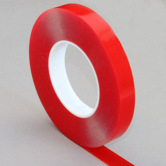 9 mm Ruban adhésif double face 100% acrylique, haute transparence