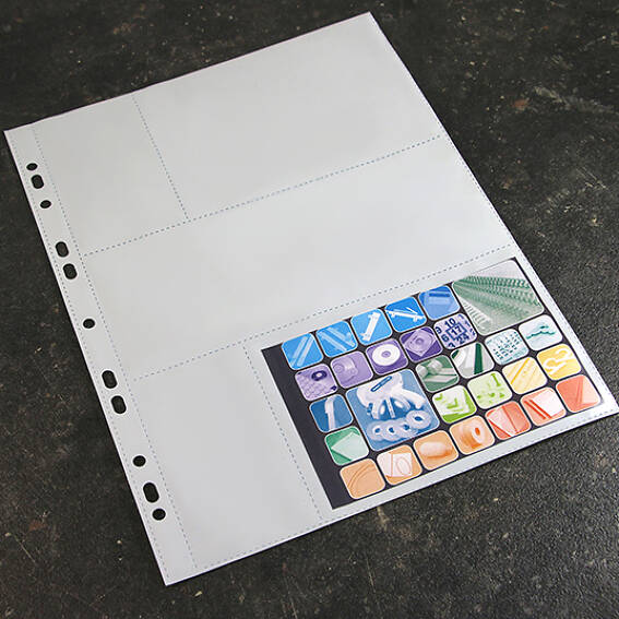 Boîte de rangement photo, 10,1 x 15,2 cm, pochette photo, 18 porte