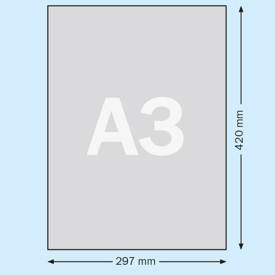 297 x 420 mm (A3), 3M 9448 Feuille magnétique, adhésive, anisotrope